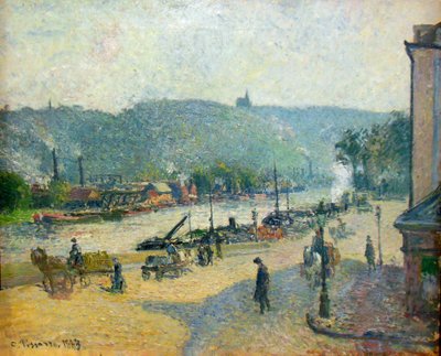 Place Lafayette by Camille Jacob Pissarro